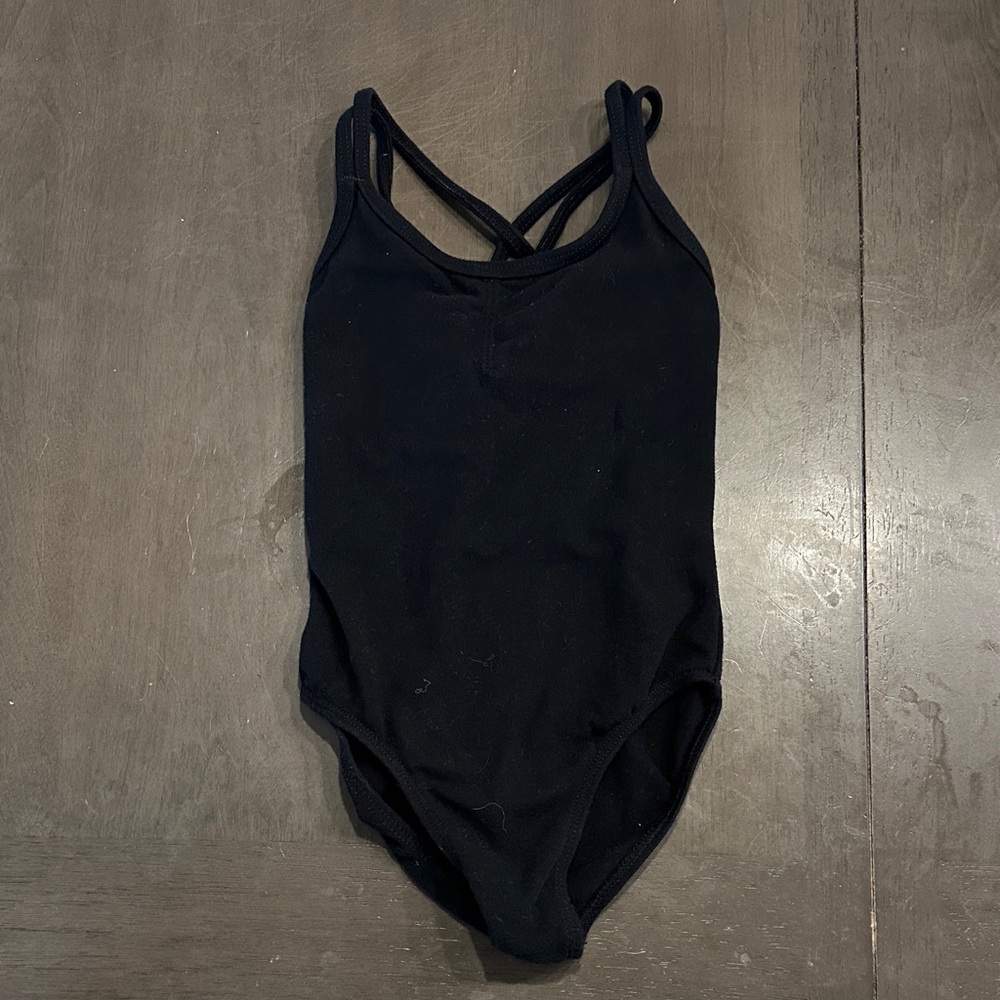 Black Strappy Bodysuit
